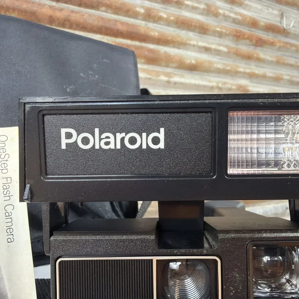 Vintage Polaroid 600 One Step Flash Untested